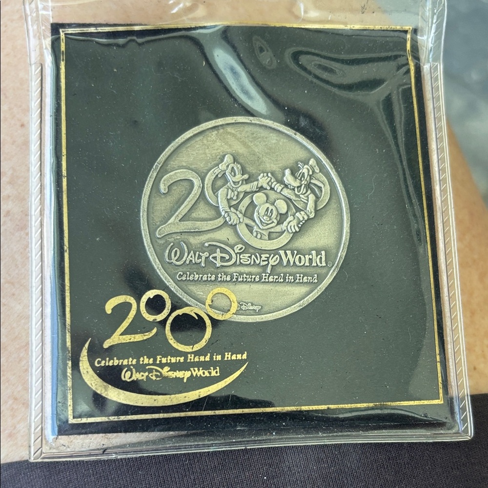 Disney Silver and Gold Commemorative Coin